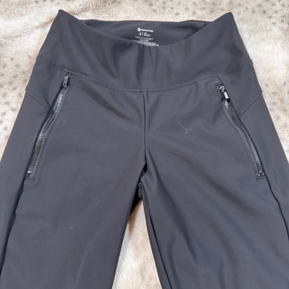 Member's Mark City Pant - Black High-Rise Legging w/ Zipper Pocket - Small - Picture 8 of 10